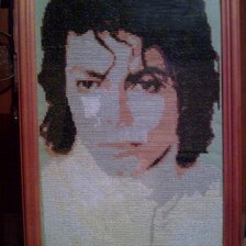 Работа «портрет Майкла Джексона»