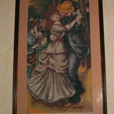 Работа «По картине Ренуара " Танец в Божале"»