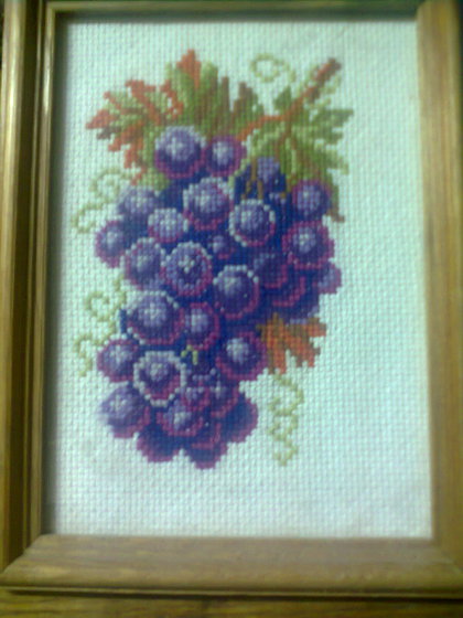 Работа «гроздь винограда»