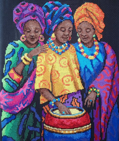 Работа «Yoruban Beauties»