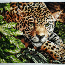 Работа «Leopard in repose»