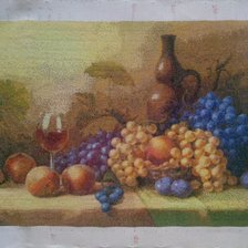 Работа «Натюрморт с виноградом»