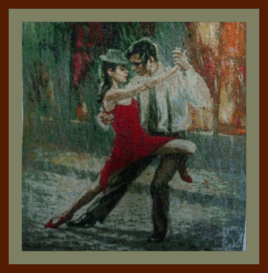 Работа «Танго под дождем»