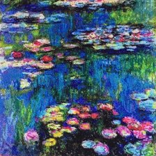 Работа «Monet, Lilies»