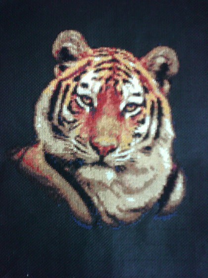 Работа «Тигр для сына»