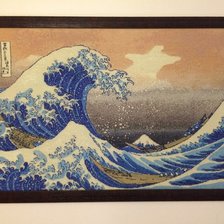 Работа «Хокусай. Большая волна в Канагаве»
