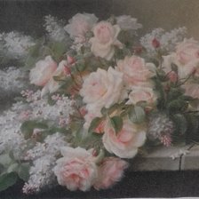 Работа «ГК 2103 "Still Life Flowers" Raoul de Longpre»