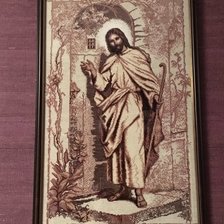 Работа «Иисус стучится в твою дверь. Набор от Чаривна Мить.»