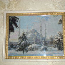 Работа «Снег в Стамбуле»