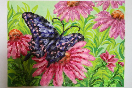 Работа «Бабочка в саду»