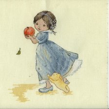 Работа «"Белоснежка с яблоком"»