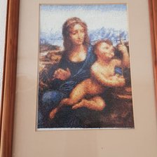 Работа «Леонардо да Винчи. Мадонна с младенцем»
