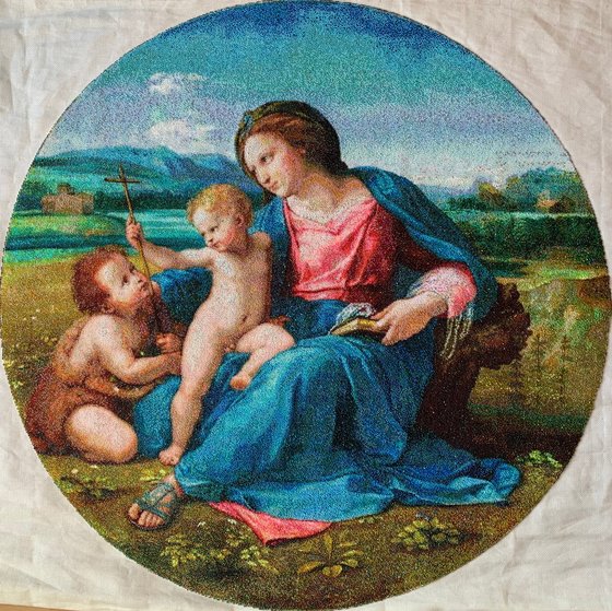 Работа «Madonna Alba, Raphael»