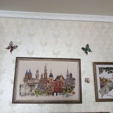 Работа «бабочки на стене»