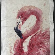 Работа «розовый фламинго»