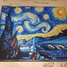 Работа «Ван Гог, Звёздная ночь»