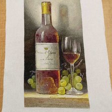 Работа ««Bonny Art 0001-PB "Белое вино и виноград"»»