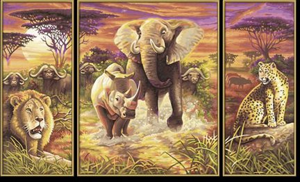 Триптих «Африка» №26614