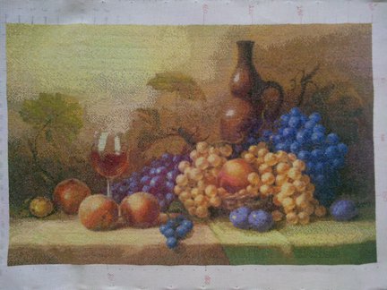 Мой натюрморт с виноградом (процесс) №91061