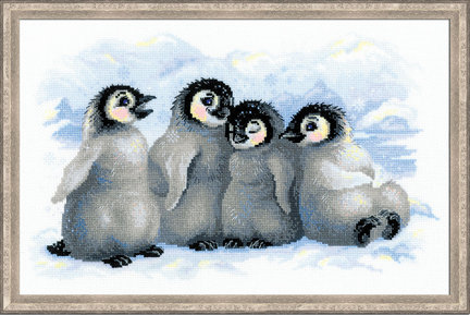 Забавные пингвины (Риолис) №98420