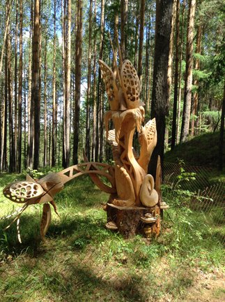 Деревянные скульптуры под открытым небом №102640