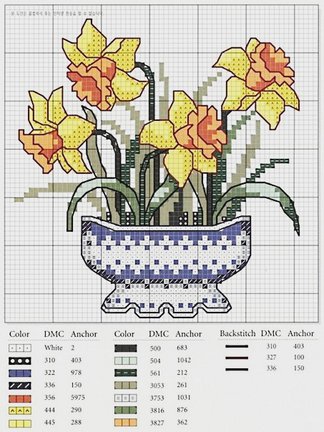 Цветочно-чашечный календарь №117115