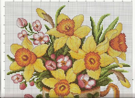 Цветочно-чашечный календарь №117436