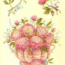 Оригинал схемы вышивки «Розы» (№1995)