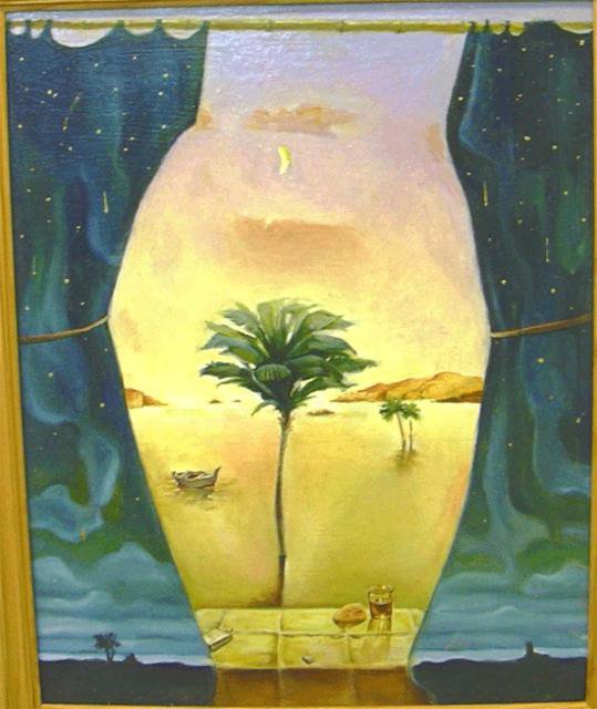 Сальвадор Дали - картина, пейзаж, живопись - оригинал