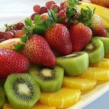 Схема вышивки «фрукты»