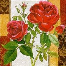 Оригинал схемы вышивки «Розы» (№12496)