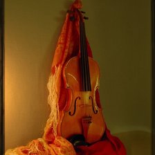 Схема вышивки «Забытая скрипка»