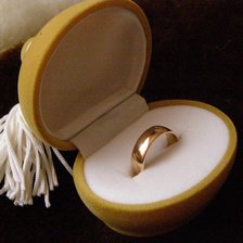 Схема вышивки «обручальное кольцо»