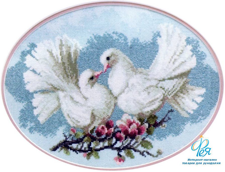 Любовь и голуби - голуби, птицы, любовь - оригинал