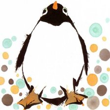 Оригинал схемы вышивки «Пингвин» (№37147)