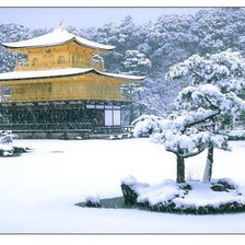 Оригинал схемы вышивки «зима в японии» (№43124)