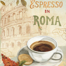 Схема вышивки «Кофе по римски.»