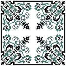 Схема вышивки «Подушка с орнаментом»