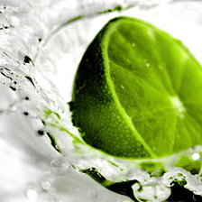 lime in the ice