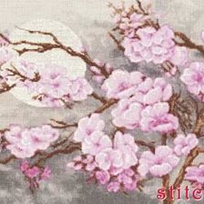 Оригинал схемы вышивки «сакура» (№67231)