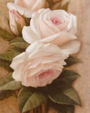 Оригинал схемы вышивки «панно розы» (№74507)
