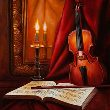 Скрипка и свеча