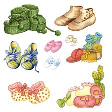 Схема вышивки «С новорожденным»