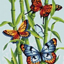 Оригинал схемы вышивки «Бабочки» (№86516)