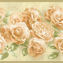 Оригинал схемы вышивки «Бордюр Розы» (№88100)
