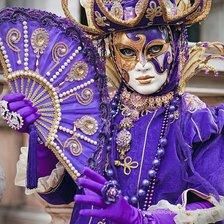 Схема вышивки «карнавал в венеции 4»