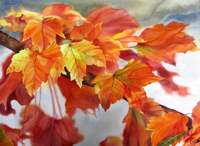 Осенние листья - осень, листья - оригинал