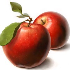 Оригинал схемы вышивки «яблоки» (№116363)