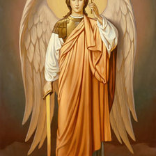 Оригинал схемы вышивки «икона архангел михаил» (№119724)