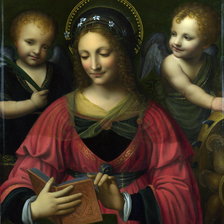 Схема вышивки «After Bernardino Luini - Saint Catherine»